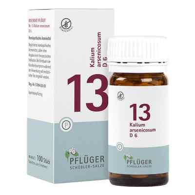 Schüßler-Salze Biochemie Pflüger 13 Kalium arsenic.D 6 Tbl.