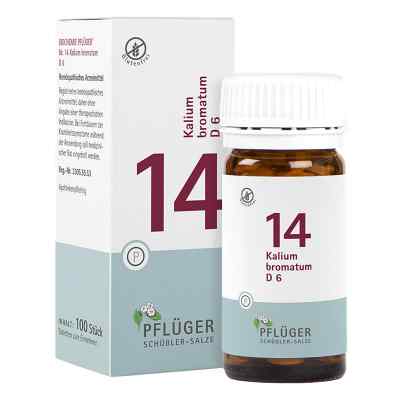 Schüßler-Salze Biochemie Pflüger 14 Kalium bromat.D 6 Tbl.