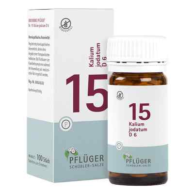 Schüßler-Salze Biochemie Pflüger 15 Kalium jodatum D6 Tbl.