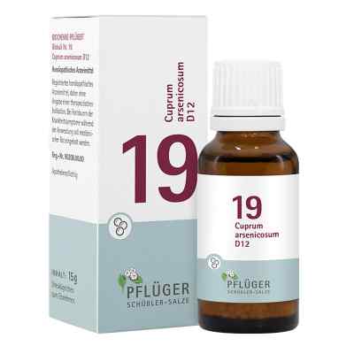 Schüßler-Salze Biochemie Pflüger 19 Cuprum Arsen. D12 Globuli