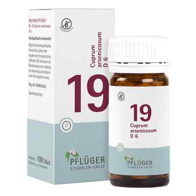 Schüßler-Salze Biochemie Pflüger 19 Cuprum arsenic.D 6 Tbl.