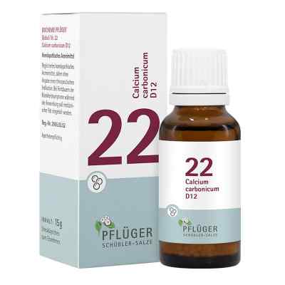 Schüßler-Salze Biochemie Pflüger 22 Calcium Carbon.D12 Globuli