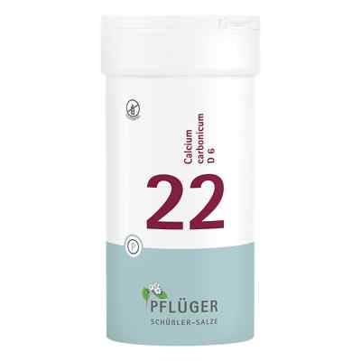 Schüßler-Salze Biochemie Pflüger 22 Calcium carbonic.D 6 Tbl.