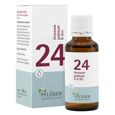 Schüßler-Salze Biochemie Pflüger 24 Arsenum jodatum D6 Tropfen