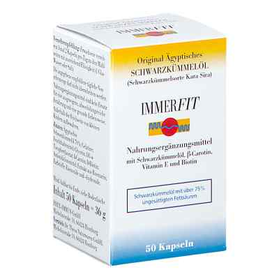 Schwarzkümmelöl Immerfit Kapseln
