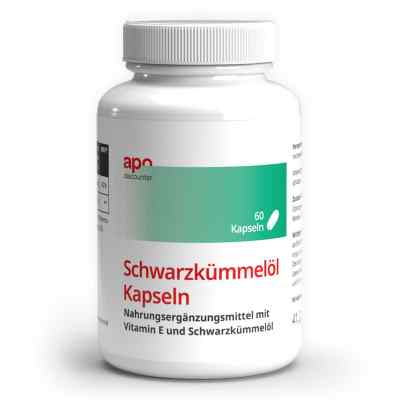Schwarzkümmelöl Kapseln 500 mg 60 stk von apo.com Group GmbH PZN 18789376