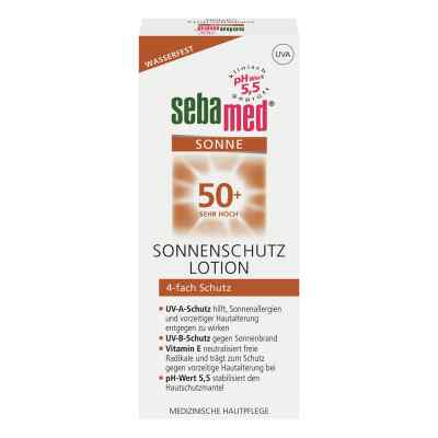 Sebamed Sonnenschutz Lotion Lsf 50+ 150 ml von Sebapharma GmbH & Co.KG PZN 14347546