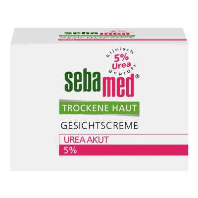 Sebamed Trockene Haut 5% Urea akut Gesichtscreme 50 ml von Sebapharma GmbH & Co.KG PZN 05390359