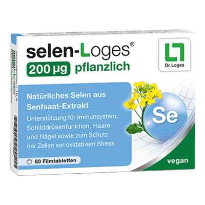 Selen-loges 200 µg Pflanzlich Filmtabletten 60 stk von Dr. Loges + Co. GmbH PZN 18115809