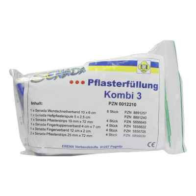 Senada Pflasterfüllung Kombi 3 1 stk von ERENA Verbandstoffe GmbH & Co. K PZN 00012210