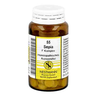 Sepia F Komplex Nummer 55 Tabletten 120 stk von NESTMANN Pharma GmbH PZN 04484420