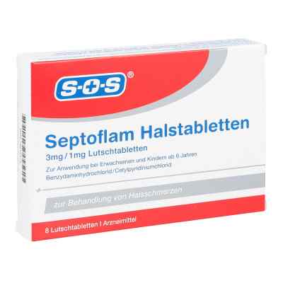 Septoflam Halstabletten 8 stk von DISTRICON GmbH PZN 16913174