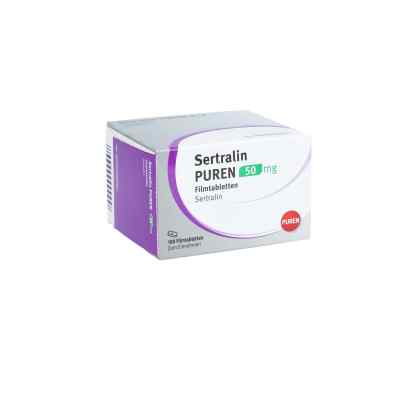 Sertralin Puren 50 mg Filmtabletten 100 stk von PUREN Pharma GmbH & Co. KG PZN 13725845