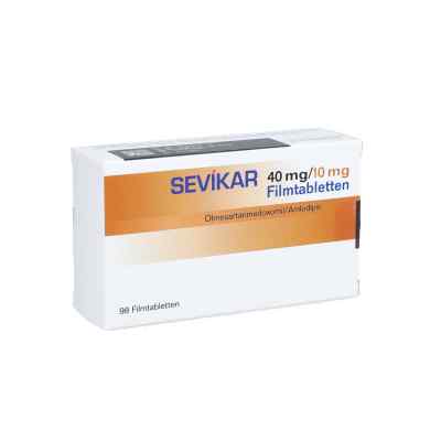 Sevikar 40 mg/10 mg Filmtabletten 98 stk von EMRA-MED Arzneimittel GmbH PZN 08871243