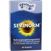 Sevinorm Kapseln 60 stk von SEVITON-Naturprod.Handelsges.mbH PZN 06437324