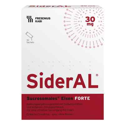 SiderAl Eisen Forte 30 mg Zitrus bei erhöhtem Eisenbedarf