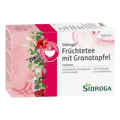 Sidroga Wellness Früchtetee mit Granatapfel Filterb.