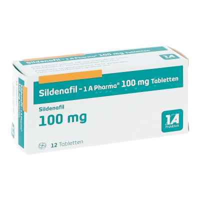 Sildenafil-1A Pharma 100mg 12 stk von 1 A Pharma GmbH PZN 01620839
