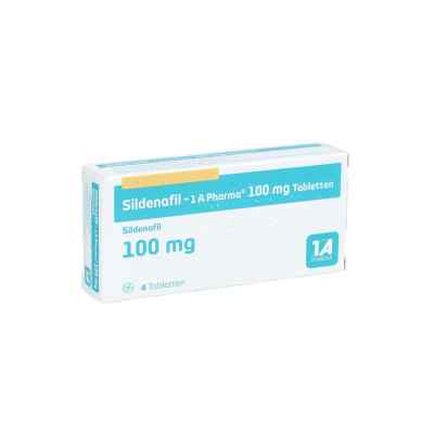 Sildenafil-1A Pharma 100mg 4 stk von 1 A Pharma GmbH PZN 01620822