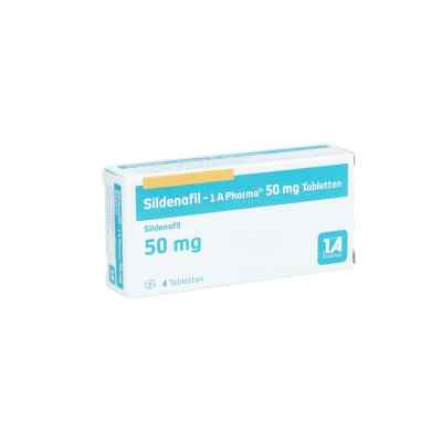 Sildenafil-1A Pharma 50mg 4 stk von 1 A Pharma GmbH PZN 01620791