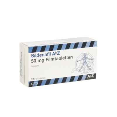 Sildenafil AbZ 50mg 12 stk von AbZ Pharma GmbH PZN 00234554