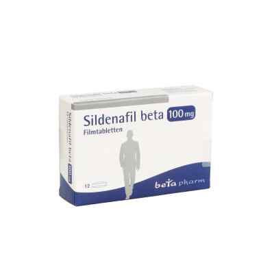 Sildenafil beta 100 mg Filmtabletten 12 stk von betapharm Arzneimittel GmbH PZN 14243048
