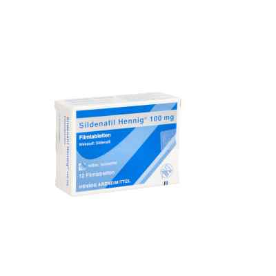 Sildenafil Hennig 100mg 12 stk von Hennig Arzneimittel GmbH & Co. KG PZN 05024117