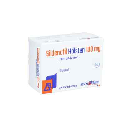 Sildenafil Holsten 100 mg Filmtabletten 24 stk von Holsten Pharma GmbH PZN 14265854