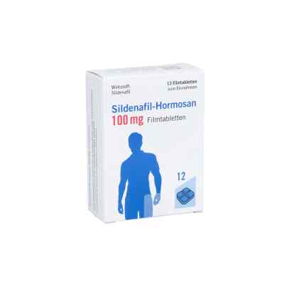 Sildenafil Hormosan 100 mg Filmtabletten 12 stk von HORMOSAN Pharma GmbH PZN 04710388