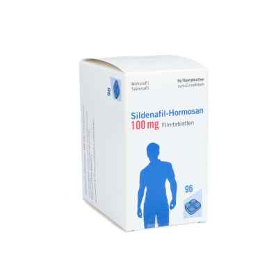 Sildenafil Hormosan 100 mg Filmtabletten 96 stk von HORMOSAN Pharma GmbH PZN 14272179
