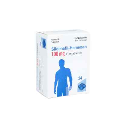 Sildenafil-Hormosan 100mg 24 stk von HORMOSAN Pharma GmbH PZN 10852796