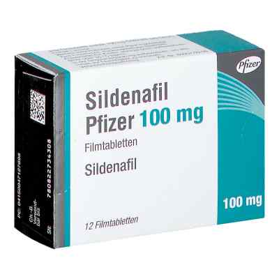 Sildenafil Pfizer 100mg 12 stk von Viatris Healthcare GmbH PZN 04712789