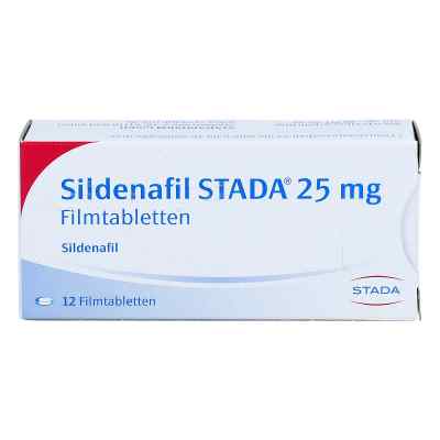 Sildenafil STADA 25mg 12 stk von STADAPHARM GmbH PZN 01795958