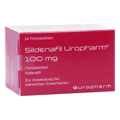 Sildenafil Uropharm 100mg 24 stk von Abanta Pharma GmbH PZN 11010013