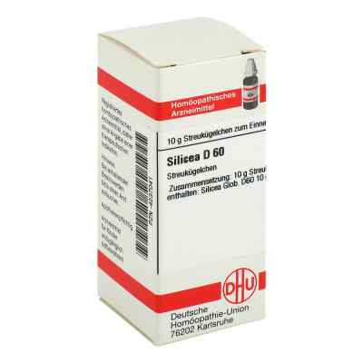 Silicea D 60 Globuli 10 g von DHU-Arzneimittel GmbH & Co. KG PZN 04237041