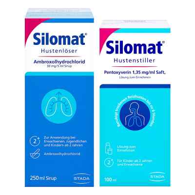 Silomat Hustenlöser Ambroxol. + Hustenstiller Pentoxyverin