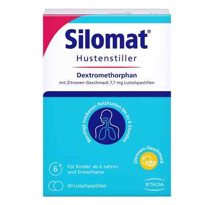 Silomat Hustenstiller DMP Zitronen-Geschmack Lutschpastillen