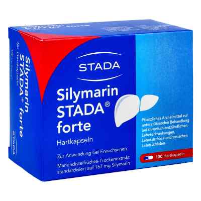 Silymarin STADA forte Hartkapseln bei Lebererkrankungen 100 stk von STADA GmbH PZN 13579384