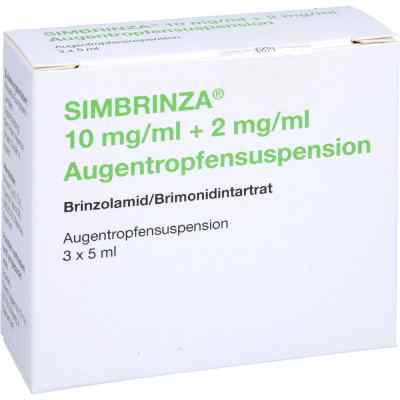 Simbrinza 10 mg/ml + 2 mg/ml Augentropfensusp. 3X5 ml