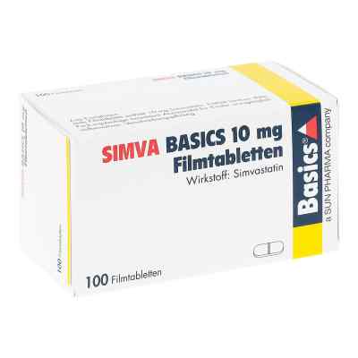 SIMVA BASICS 10mg 100 stk von Basics GmbH PZN 00232199