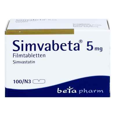Simvabeta 5mg 100 stk von betapharm Arzneimittel GmbH PZN 03241081