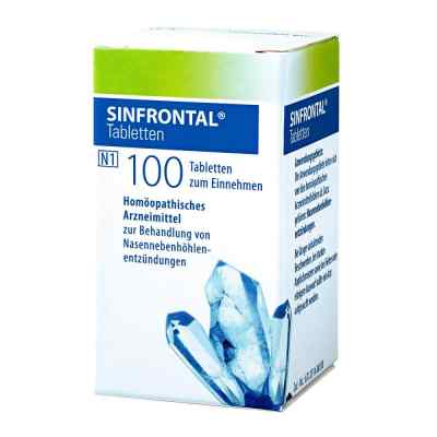 Sinfrontal Tabletten 100 stk von Dr. Gustav Klein GmbH & Co. KG PZN 01290939