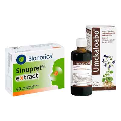 Sinupret extract überzogene Tabletten & Umckaloabo Flüssig