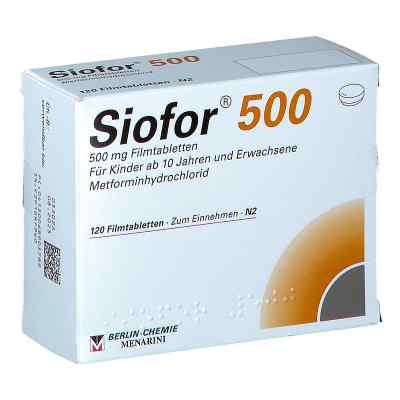 Siofor 500 120 stk von BERLIN-CHEMIE AG PZN 06890578