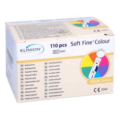 Soft Fine colour Lanzetten 30 G 0,32 mm 110 stk von 1001 Artikel Medical GmbH PZN 09265881