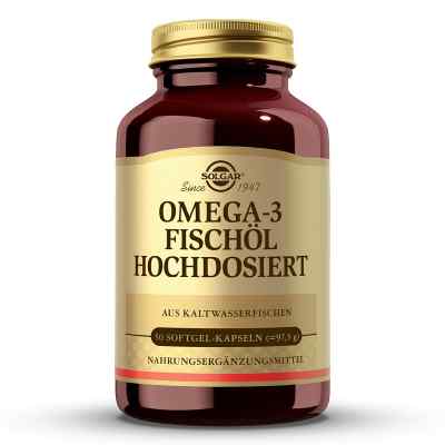 Solgar Omega-3 Fischöl Hochdosiert Kapseln