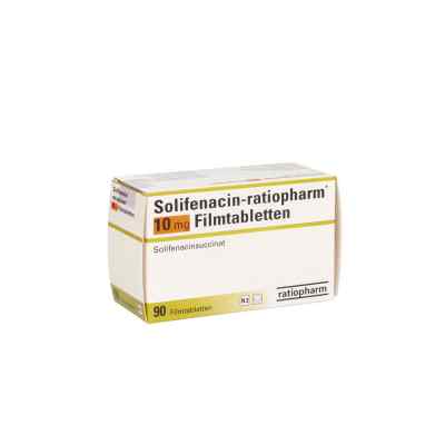 Solifenacin-ratiopharm 10 mg Filmtabletten 90 stk von ratiopharm GmbH PZN 14323882