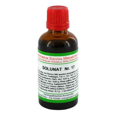 Solunat Nummer 17 Tropfen 50 ml von Laboratorium Soluna Heilmittel GmbH PZN 02941505