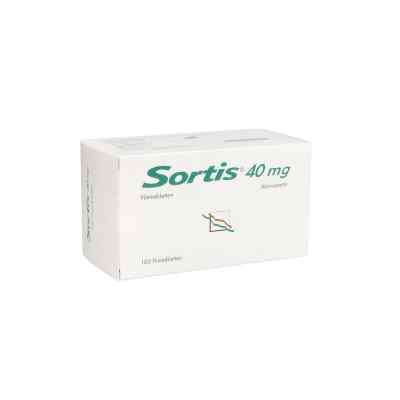 Sortis 40 mg Filmtabletten 100 stk von Abacus Medicine A/S PZN 14055111