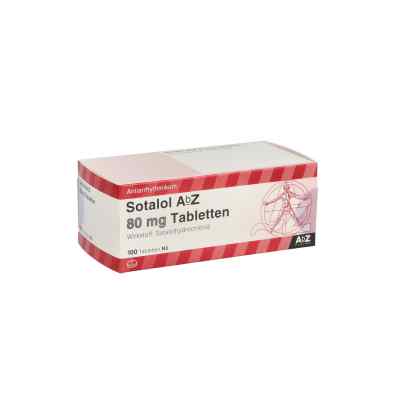 Sotalol Abz 80 mg Tabletten 100 stk von AbZ Pharma GmbH PZN 01016983